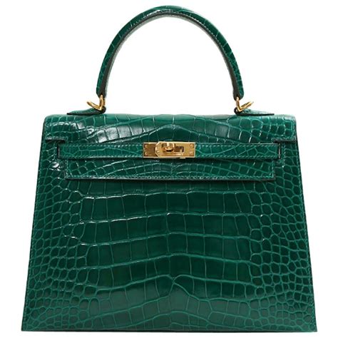 hermes kelly cut bag in porosus crocodile|Hermes kelly 25 crocodile price.